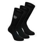 Vêtements BIDI BADU BIDI BADU Don Carlito Crew Move Chaussettes De Tennis Pack De 3-Noir,Blanc