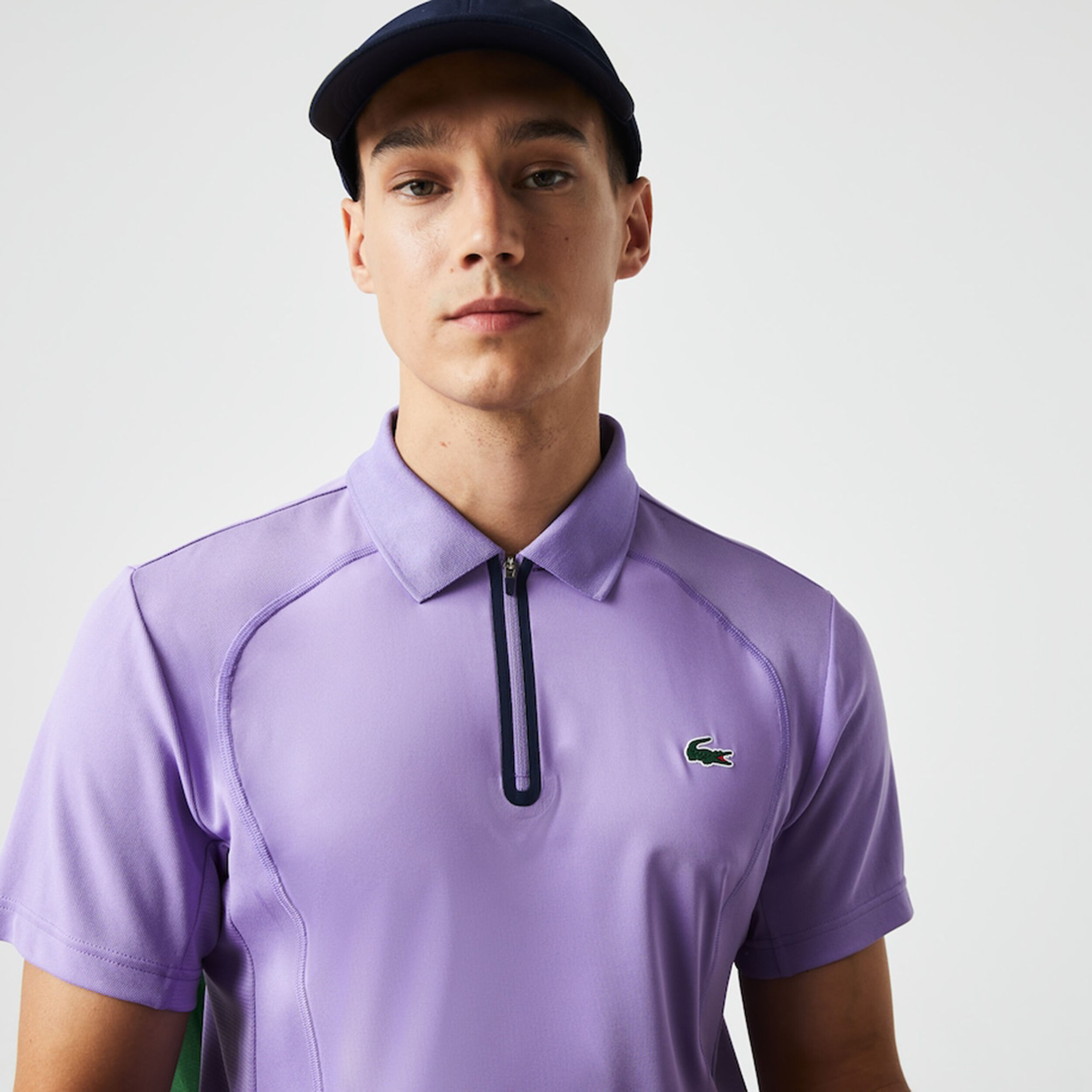 Polo lacoste homme discount violet