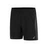 Road 7in Short De Running Hommes-Noir