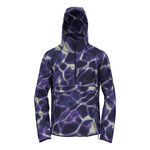 Vêtements Odlo Odlo Zeroweight Print Veste Running Hommes-Violet