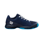 Chaussures de tennis Wilson Wilson Rush Pro Chaussures Toutes Surfaces Enfants-Bleu Fonc&eacute;,Bleu Fonc&eacute;