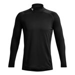 Vêtements Under Armour Under Armour Coldgear Fitted Crew Haut manches longues Hommes - noir, 