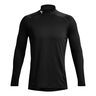 Coldgear Fitted Crew Haut manches longues Hommes - noir, 