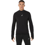 Vêtements ASICS ASICS Road Winter Seamless Maillot de course Hommes - noir, 