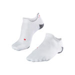 Vêtements Falke Falke RU5 Race Invisible Chaussettes De Running Femmes-Blanc,Gris