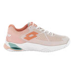 Chaussures de tennis Lotto Lotto Mirage 100 II SPD Chaussures toutes surfaces Femmes-blanc, corail