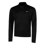 V&ecirc;tements Nike Nike Pacer Half-Zip Longsleeve Maillot de course Hommes-noir