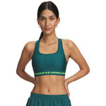 V&ecirc;tements Under Armour Under Armour Crossback Mid Soutien-gorge sport Femmes-vert, vert