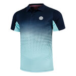 Vêtements BIDI BADU BIDI BADU Spectrum Spirit Polo Hommes-Bleu Clair,Bleu Foncé