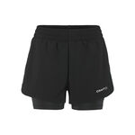 V&ecirc;tements Craft Craft ADV Essence 2in1 2 Short De Running Femmes-Noir