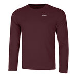 Vêtements Nike Nike Dri-Fit UV Miler Maillot de course Hommes - rouge vin, 
