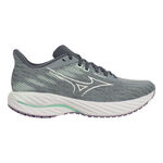Chaussures de running Mizuno Mizuno Wave Inspire 21 Chaussure De Running Avec Stabilisateurs Femmes-Gris,Blanc