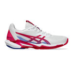 Chaussures de tennis ASICS ASICS Solution Speed FF 3 Chaussures Toutes Surfaces Femmes-Blanc,Berry