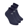Crew Performance Chaussettes de tennis Pack de 3 -bleu fonc&eacute;
