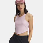V&ecirc;tements Under Armour Under Armour Rival Rib D&eacute;bardeur tank top Femmes-pink