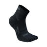 Runner'S Five Low Cut Chaussettes De Running Hommes-Noir