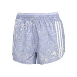 V&ecirc;tements adidas adidas Own The Run AOP 3in Short De Running Femmes-Lilas,Blanc