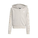 Vêtements adidas adidas Animal 3Stripes Gilet En Coton Filles-Gris