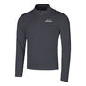 Pacer Flash Half-Zip Maillot De Course Hommes-Gris Foncé