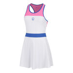 V&ecirc;tements de tennis Quiet Please Quiet Please Racerback Robe Femmes - blanc, bleu