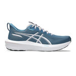 Chaussures de running ASICS ASICS GT-1000 14 Chaussure De Running Avec Stabilisateurs Femmes-Bleu Gris, Blanc