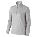 Vêtements Nike Nike Element Half-Zip Haut Manches Longues Femmes-Gris Clair,Argent