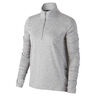 Element Half-Zip Haut Manches Longues Femmes-Gris Clair,Argent