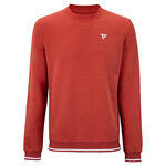 V&ecirc;tements de tennis Tecnifibre Tecnifibre TEAM TERRY SWEATER MARINE Sweat-shirt Unisex-rouille