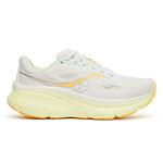 Chaussures de running Saucony Saucony Guide 19 Chaussure de running avec stabilisateurs Femmes-blanc, jaune