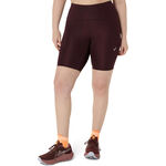 Vêtements ASICS ASICS Road High Waist 8in Sprinter Collant De Course Femmes-Rouge Foncé