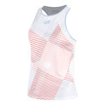 V&ecirc;tements Lotto Lotto Tech IV D1 D&eacute;bardeur Tank Top Femmes-Ros&eacute;, Blanc