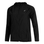 V&ecirc;tements ASICS ASICS Road Veste running Femmes-noir