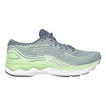 Chaussures de running Mizuno Mizuno Wave Skyrise 4 Chaussure De Running Sans Stabilisateurs Hommes-Vert,Gris