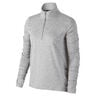 Element Half-Zip Haut Manches Longues Femmes-Gris Clair,Argent