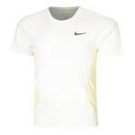 V&ecirc;tements Nike Nike Court Dri-Fit Advantage Slam T-shirt Hommes-Blanc,Jaune Lemon