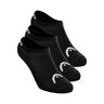 Performance Crew Chaussettes de tennis Pack de 3 Enfants-noir