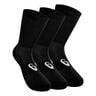 Crew Chaussettes De Sport Pack De 3-Noir,Blanc