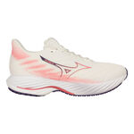 Chaussures de running Mizuno Mizuno Wave Rider 28 Chaussure De Running Sans Stabilisateurs Femmes-Blanc,Rosé