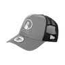 New Era Trucker Casquette Unisex-gris fonc&eacute;, blanc