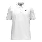 V&ecirc;tements HEAD HEAD Club 25 Tech Polo Hommes-Blanc