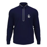 Vêtements Original Penguin Original Penguin 1/4 Zip Technical Veste De Survêtement Hommes-Bleu Foncé