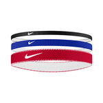 V&ecirc;tements Nike Nike Nike Flex Classic Mixed Bandeau Pack De 3-Bleu,Rouge