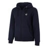 Essential Zip Gilet en coton Femmes - bleu foncé, 