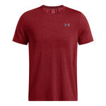 Vêtements Under Armour Under Armour Seamless Stride Maillot De Course Hommes-Rouge