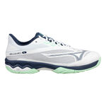 Chaussures de tennis Mizuno Mizuno Wave Exceed Light 2 Chaussures Toutes Surfaces Hommes-Blanc,Bleu