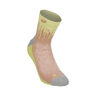 Performance Run Quarter Chaussettes De Running-Mauve, Jaune