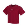 Boxy Essential T-shirt Filles-Rouge