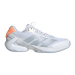 Chaussures de tennis adidas adidas adizero Ubersonic 5 Chaussures toutes surfaces Femmes-blanc, abricot