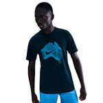 V&ecirc;tements de tennis Nike Nike Court Dri-Fit Polo Hommes-bleu fonc&eacute;