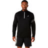 Icon 1/2 Zip Maillot de course Hommes-noir, beige
